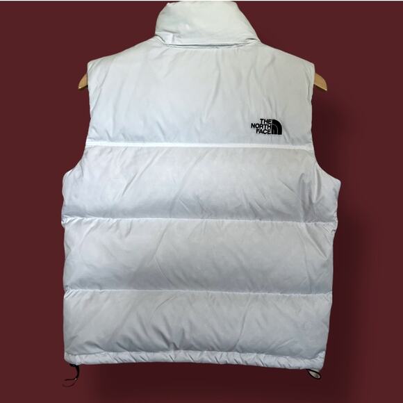 The Northface 700 Goose Down White Vest Sz S - Picture 2 of 12